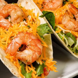 Cali Aji Latin Kitchen & Bakery at Riverview, Fl. Lunch & Dinner Main Dishes Shrimp Taco