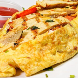 Cali Aji Latin Kitchen & Bakery Chicken Fiesta Omelette