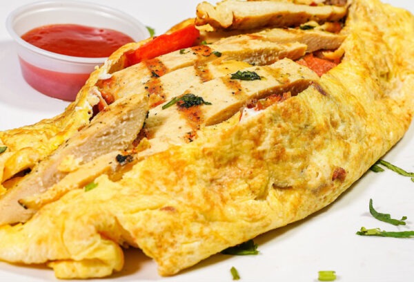 Cali Aji Latin Kitchen & Bakery Chicken Fiesta Omelette