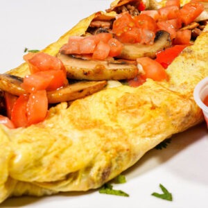 Cali Aji Latin Kitchen & Bakery Vegetarian Omelette