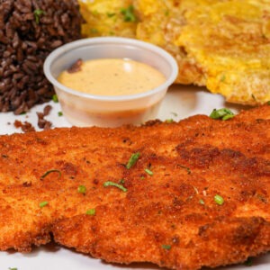 Cali Aji Latin Kitchen & Bakery at Riverview, Fl. Lunch&Dinner Main Dishes Cali mio Milanesa de Pollo