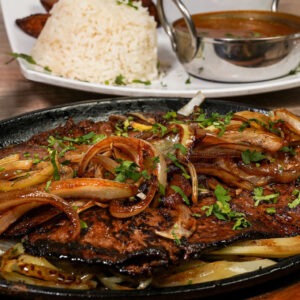 Cali Aji Latin Kitchen & Bakery at Riverview, Fl. Lunch&Dinner Main Dishes Higado Encebollado