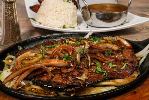 Cali Aji Latin Kitchen & Bakery at Riverview, Fl. Lunch&Dinner Main Dishes Higado Encebollado