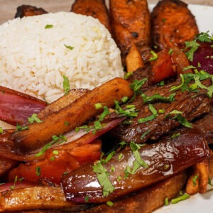 Cali Aji Latin Kitchen & Bakery at Riverview, Fl. Lunch&Dinner Main Dishes Lomo Saltado