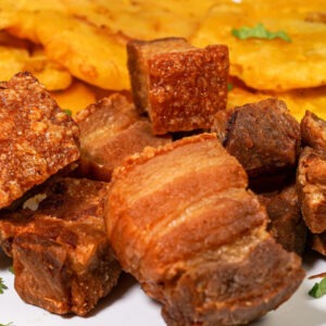 Cali Aji Latin Kitchen & Bakery Starters Chicharron Tostones