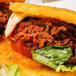 Cali Aji Latin Kitchen & Bakery at Riverview, Fl. Ropavieja Toston Sandwiches