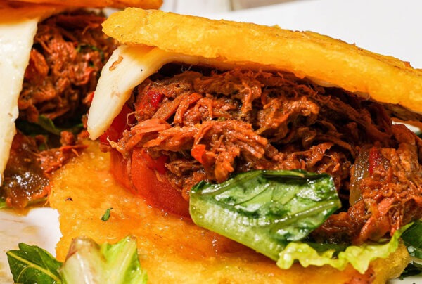 Cali Aji Latin Kitchen & Bakery at Riverview, Fl. Ropavieja Toston Sandwiches