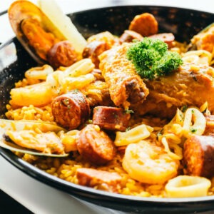 Cali Aji Latin Kitchen & Bakery at Riverview, Fl. FamilyMeals. Paella