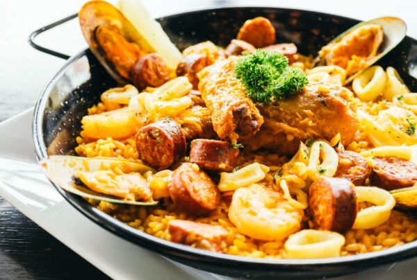 Cali Aji Latin Kitchen & Bakery at Riverview, Fl. FamilyMeals. Paella