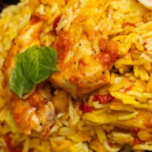 Cali Aji, Latin Kitchen & Bakery at Riverview, Fl. FamilyMeals. Yellow Rice Chicken